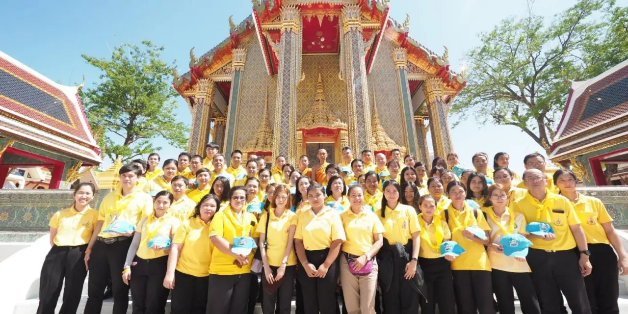 อธิบดี สถ. นำทีมร่วมกิจกรรมจิตอาสา “เราทำความ ดี ด้วยหัวใจ” ทำความสะอาดวัดราชบพิธฯ