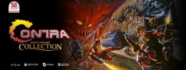 โคนามิ เปิดตัว Contra Anniversary Collection รวมเกมคอนทราคอลเลคชั่นสุดพิเศษ ฉลองครบรอบ 50 ปีโคนามิ