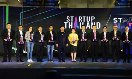 รมว.อุดมศึกษาฯ ชมบูธซีพีเอฟ ในงาน STARTUP THAILAND 2019