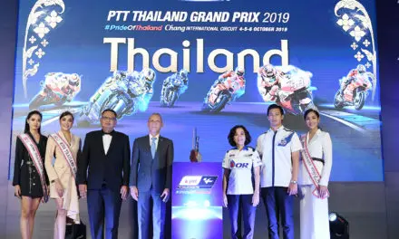 “ไทย” เปิดตัวโทรฟี่ “โมโตจีพี 2019” สะท้อนความเป็นไทย นับถอยหลัง 3 สัปดาห์ สู่ “พีทีที ไทยแลนด์ กรังด์ปรีซ์”