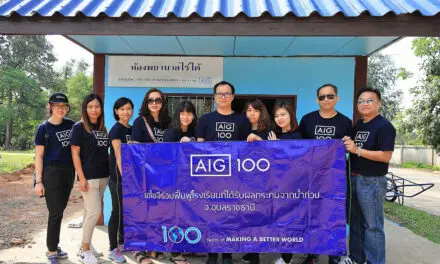 AIG มอบเงินช่วยเหลือ และฟื้นฟูโรงเรียนจากเหตุการณ์น้ำท่วม จังหวัดอุบลราชธานี