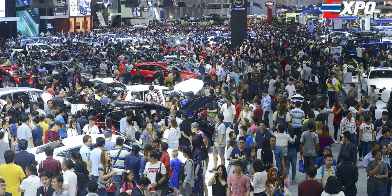 MOTOR EXPO 2019 รวมรถยนต์ 33 ยี่ห้อ จักรยานยนต์ 26 ยี่ห้อ