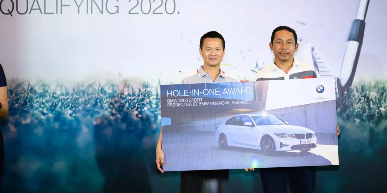 ลูกค้า มิลเลนเนียม ออโต้ หวด Hole-in-One คว้า BMW  ไปครอง