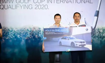 ลูกค้า มิลเลนเนียม ออโต้ หวด Hole-in-One คว้า BMW  ไปครอง