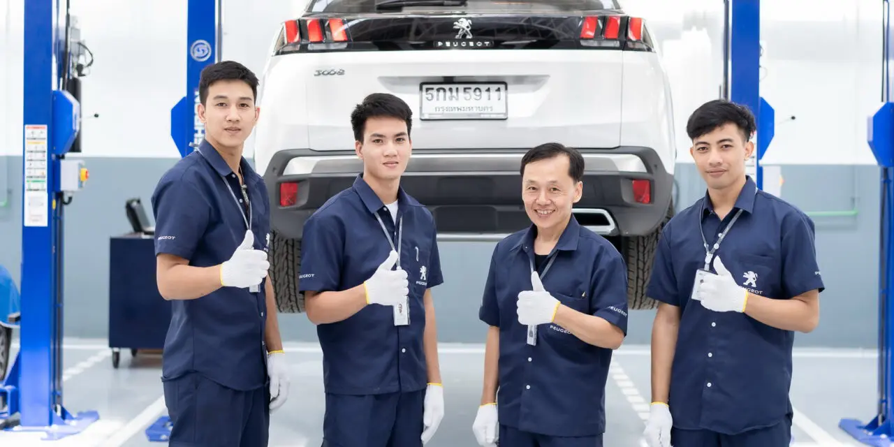 เปอโยต์ ผุดบริการใหม่ครั้งแรกในไทย ‘PEUGEOT CARE’ รับรถ-นำส่งถึงที่บ้านฟรี ผ่านแอพพลิเคชั่น LINE