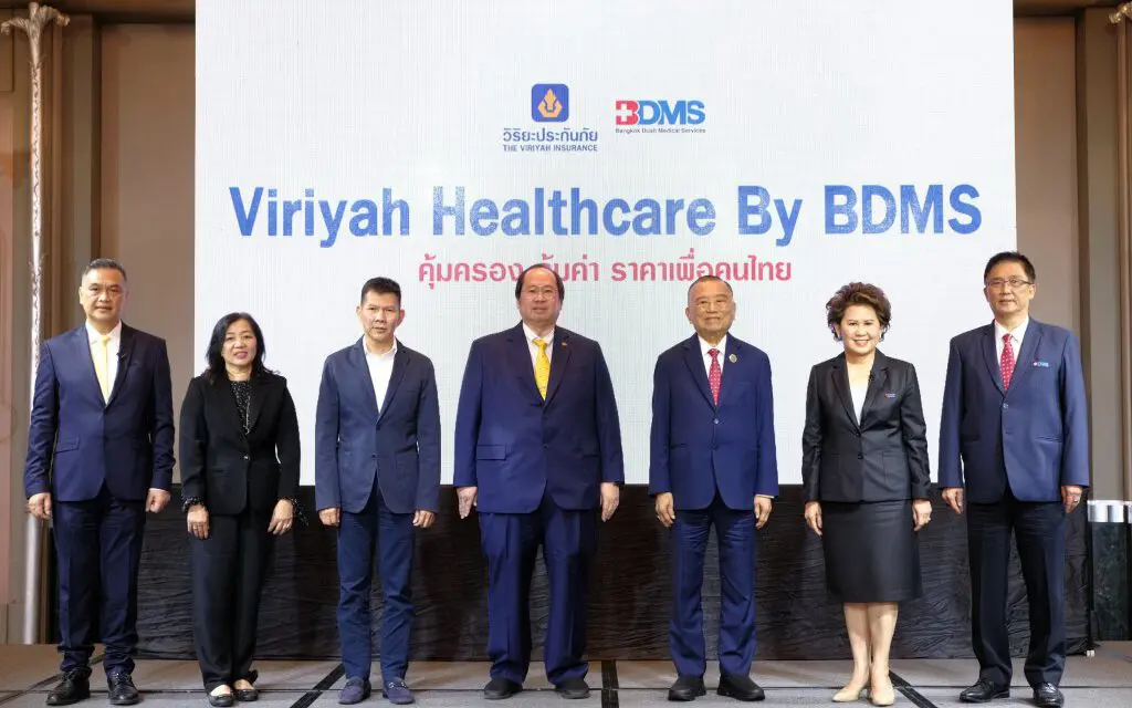 BDMS จับมือ วิริยะประกันภัย  ในโครงการ  Viriyah Healthcare by BDMS ‘คุ้มครอง คุ้มค่า ราคาเพื่อคนไทย’  ให้คนไทยทุกภาคส่วนสามารถเข้าถึงบริการทางการแพทย์ระดับสากลได้ทั่วประเทศ