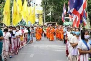 พิธีบรรพชาอุปสมบทราษฎรบนพื้นที่สูง