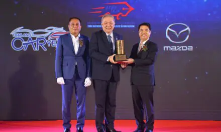 มาสด้า CX-30 สุดยอดรถยนต์แห่งปีคว้ารางวัลรถยนต์ยอดเยี่ยม