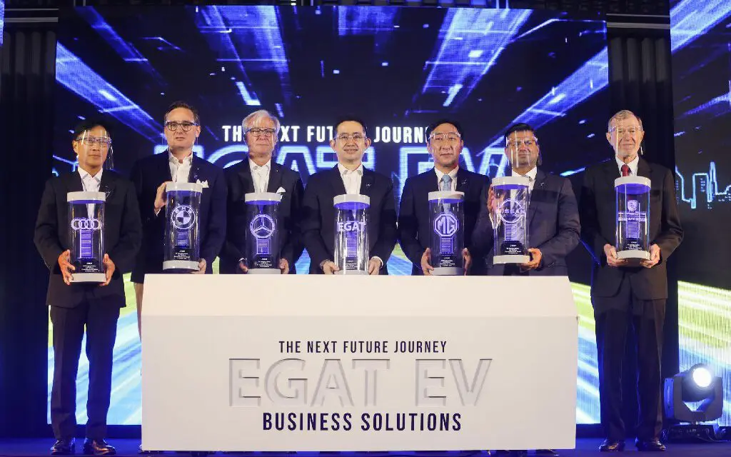 กฟผ. ร่วมสร้างสังคมแห่งการเดินทางยุคใหม่ เปิดตัวธุรกิจ “EGAT EV Business Solutions” จับมือค่ายรถยนต์ระดับโลก ร่วมขับเคลื่อนอุตสาหกรรมยานยนต์ไฟฟ้าไทย