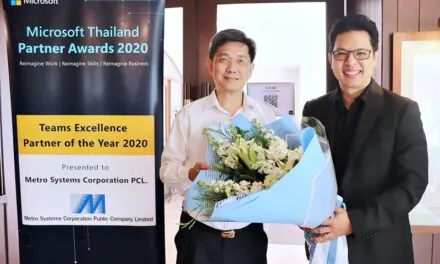 เมโทรซิสเต็มส์ฯ คว้ารางวัล Teams Excellence Partner of the Year 2020 จาก Microsoft  ชูความเป็นเลิศในการให้บริการโซลูชั่นการทำงานร่วมกันสำหรับธุรกิจยุคดิจิทัล