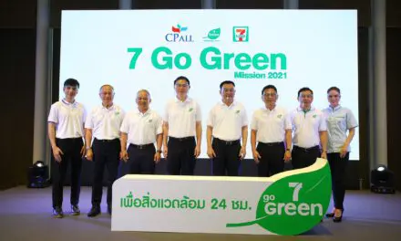 ซีพี ออลล์ ประกาศนโยบายด้านสิ่งแวดล้อมปักธงผลักดันแผน  7 Go Green Mission 2021 เพื่อสิ่งแวดล้อม 24 ชั่วโมง