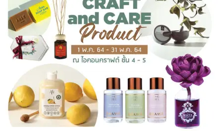 ไอคอนคราฟต์  ชวนเลือกช้อปสินค้า Craft & Care  ดูแลสุขภาพผิวช่วง Work From Home