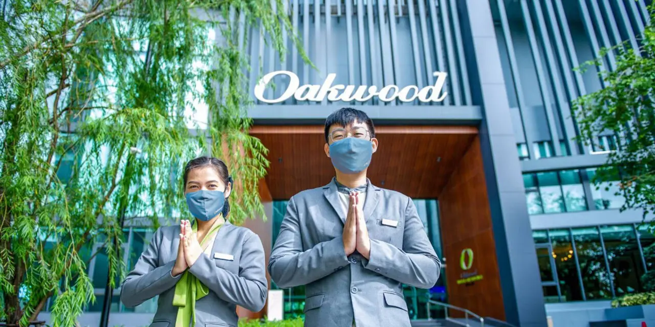 โอ๊ควู๊ดฯ ศรีราชา ชูมาตรฐานระดับโลก “Oakwood Clean 360” สกัดโควิด-19