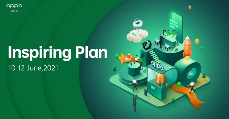 พบกับ OPPO Service Day รูปแบบใหม่เดือนมิ.ย.นี้ พร้อมเปิดตัว “Inspiring Plan”