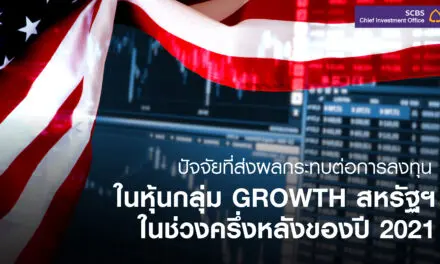 ปัจจัยที่ส่งผลกระทบต่อการลงทุนในหุ้นกลุ่ม Growth สหรัฐฯ ในช่วงครึ่งหลังของปี 2021