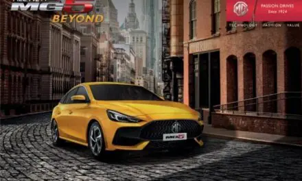 เอ็มจี เปิดตัว “ALL NEW MG5” ด้วยแนวคิด “BEYOND”รถยนต์สไตล์สปอร์ตคูเป้ซีดาน