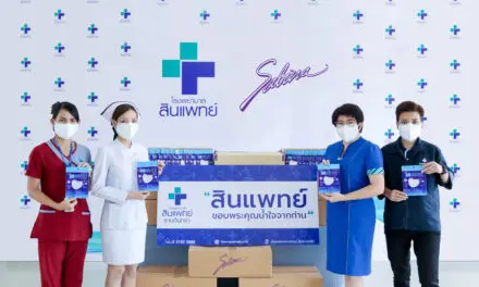 SABINA บริจาคหน้ากากผ้า 3,000 ชิ้นให้กับบุคลากรทางการแพทย์ รพ.สินแพทย์