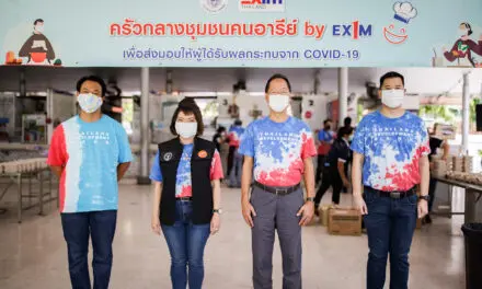 EXIM BANK จับมือลูกค้าและพันธมิตร ส่งมอบอาหารจากโรงครัว CSR บรรเทาความเดือดร้อนผู้ได้รับผลกระทบจากโควิด-19