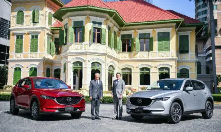 มาสด้าบุกตลาดเอสยูวีเปิดตัว CX-5 ครอสโอเวอร์ใหม่  อัดแน่นด้วยเทคโนโลยีสกายแอคทีฟล้นคันราคาเพียงล้านต้น