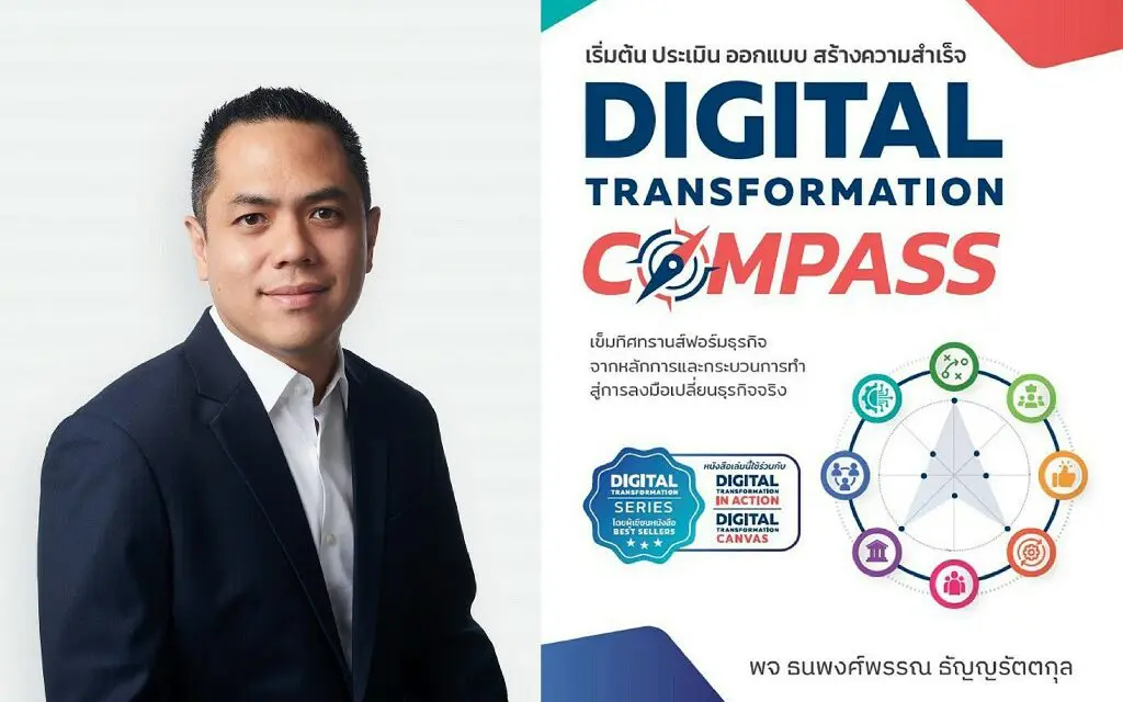 Digital Transformation Compass เข็มทิศทรานส์ฟอร์มธุรกิจ  แนะวิธีลงมือทำจริง สำหรับทุกธุรกิจในปัจจุบัน