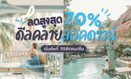 มาคาเลียส จัดโปรโมชั่นลด 70% ต้อนรับคลายล็อกดาวน์