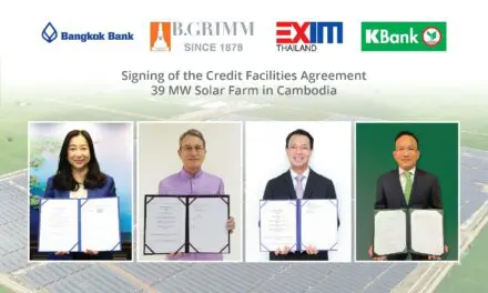 EXIM BANK จับมือ KBank และ BBL สนับสนุนเงินกู้ให้กลุ่มบริษัท บี.กริม เพาเวอร์ ขยายธุรกิจโรงไฟฟ้าพลังงานแสงอาทิตย์ไปยังกัมพูชาเป็นครั้งแรก