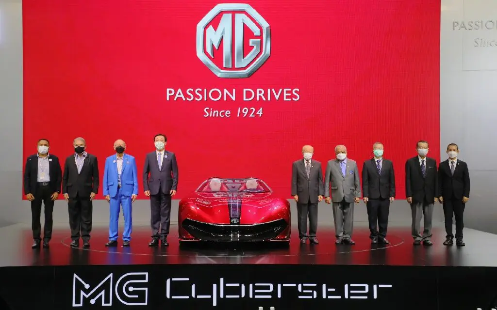 เอ็มจี โชว์ MG Cyberster พร้อมเปิดโอกาสให้คนไทยได้เป็นเจ้าของรถสปอร์ต EV  ในงานมอเตอร์เอ็กซ์โป ครั้งที่ 38