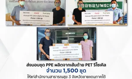 โคคา-โคล่า จับมือ อินโดรามา เวนเจอร์ส และแทรชลัคกี้ ส่งมอบชุด PPE ส่งมอบชุด PPE ให้แก่สำนักงานสาธารณสุขใน 3 จังหวัดชายแดนภาคใต้