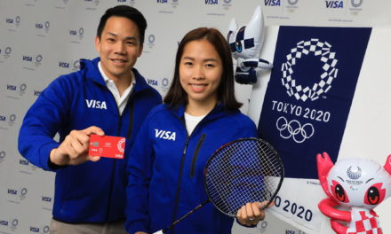 วีซ่าเปิดตัว “น้องเมย์” รัชนก อินทนนท์ เข้าทีมวีซ่าเตรียมพร้อมมุ่งสู่โอลิมปิกเกมส์ โตเกียว 2020