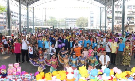 กคช. ร่วมกับชาวชุมชนดินแดง เดินหน้ามอบความสุข จัดกิจกรรมวันเด็กแห่งชาติ ประจำปี 2563