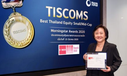 กองทุน “TISCOMS” บลจ.ทิสโก้ คว้ารางวัลกองทุนยอดเยี่ยม จาก Morningstar