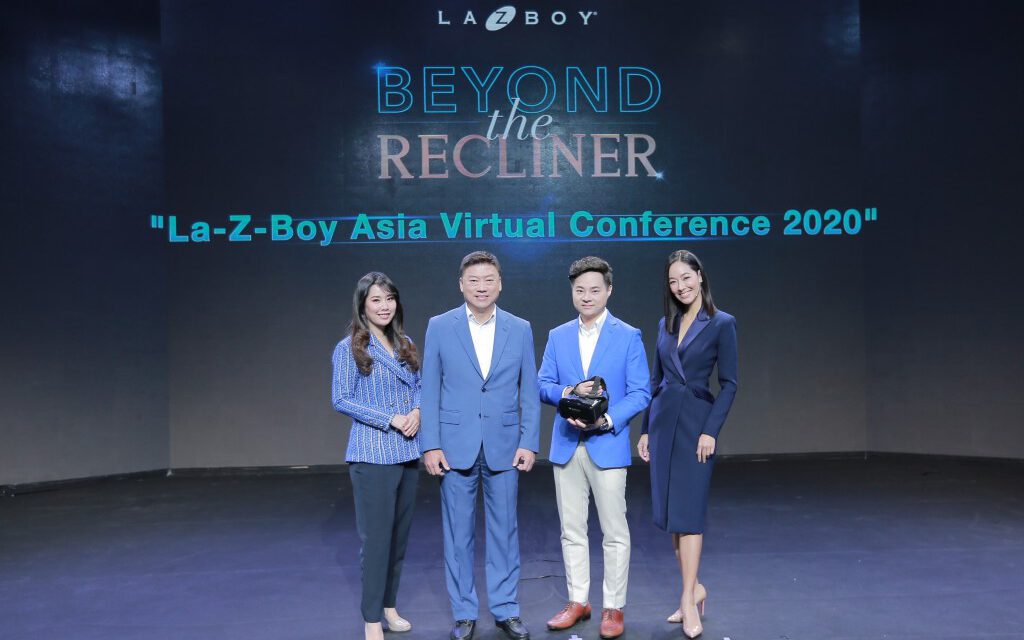 La-Z-Boy Asia ปรับกลยุทธ์ครั้งใหญ่ เตรียมสยายปีกทั่วเอเชีย  จัดงาน “La-Z-Boy Asia Virtual Conference 2020” รายแรกของตลาดเก้าอี้ปรับเอน