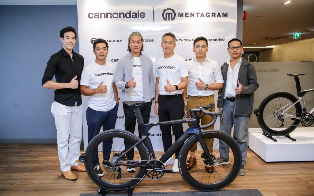 Mentagram ผู้จัดจำหน่ายจักรยาน Cannondale ในประเทศไทย  จัดแถลงข่าวการเปิดตัว Cannondale จักรยานชั้นนำระดับโลกในประเทศไทยอย่างเป็นทางการ