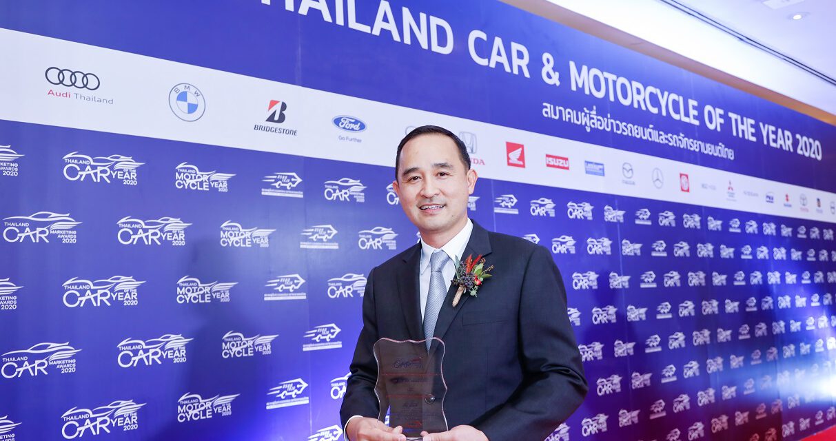 บริดจสโตนคว้ารางวัล “Top Tire Sales Award”  จากงาน Thailand Car of the Year 2020