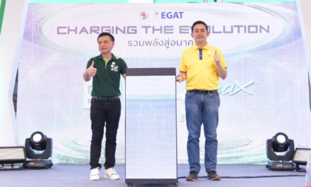 พีทีจี – กฟผ. ผนึกกำลังรองรับอุตสาหกรรม EV ในไทย เปิดตัว EleX by EGAT สถานีชาร์จ EV ในปั๊ม PT โคราชแห่งแรก