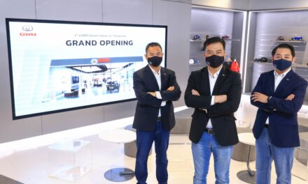 เกรท วอลล์ มอเตอร์ เปิด GWM Store แห่งแรกของโลกในประเทศไทย  พร้อมแล้วที่จะส่งมอบประสบการณ์การขายและบริการหลังการขายรูปแบบใหม่ ให้แก่ผู้บริโภคชาวไทย ภายใต้กลยุทธ์ New User Experience