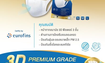 Hi-CARE หน้ากากอนามัย 3D PREMIUM GRADE กรองเชื้อโรค ป้องกันฝุ่น PM2.5