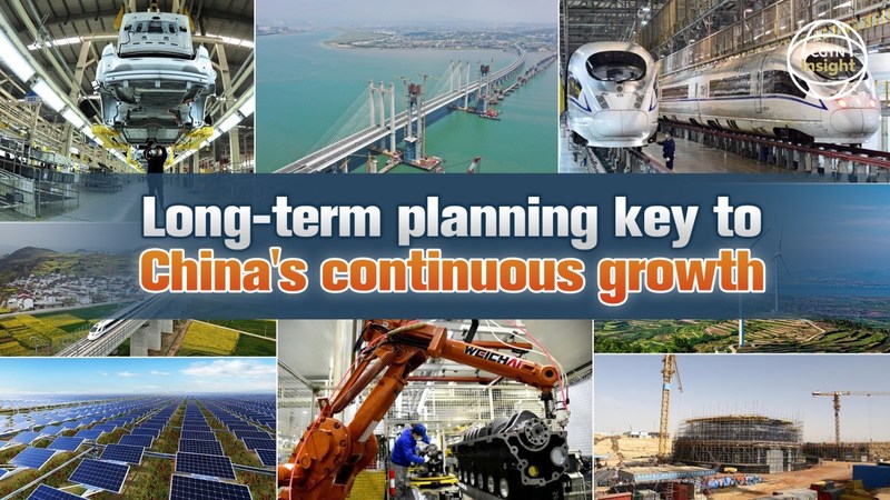 CGTN: การวางแผนระยะยาวคือกุญแจสำคัญที่ทำให้จีนเติบโตอย่างต่อเนื่อง