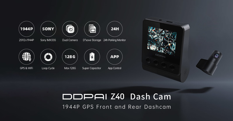 DDPAI เปิดตัวกล้องติดรถยนต์รุ่น Z40 เพื่อเก็บภาพในทุกโมเมนต์