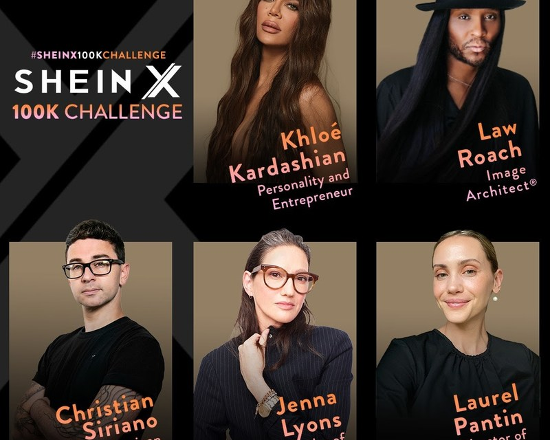 SHEIN ร้านค้าปลีกสินค้าแฟชันระดับโลก  ประกาศเปิดตัวซีรีส์ใหม่ SHEIN X 100K Challenge  พร้อมดึงคนดังมาร่วมเป็นกรรมการตัดสิน ทั้ง Khloé Kardashian,  Law Roach, Christian Siriano, Jenna Lyons และ Laurel Pantin