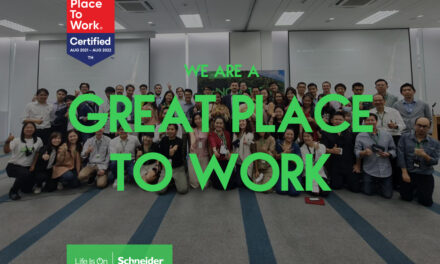 ชไนเดอร์ อิเล็คทริค ประเทศไทย ได้รับคัดเลือกให้เป็น “สถานที่ทำงานที่ยอดเยี่ยม”  จาก Great Place to Work®