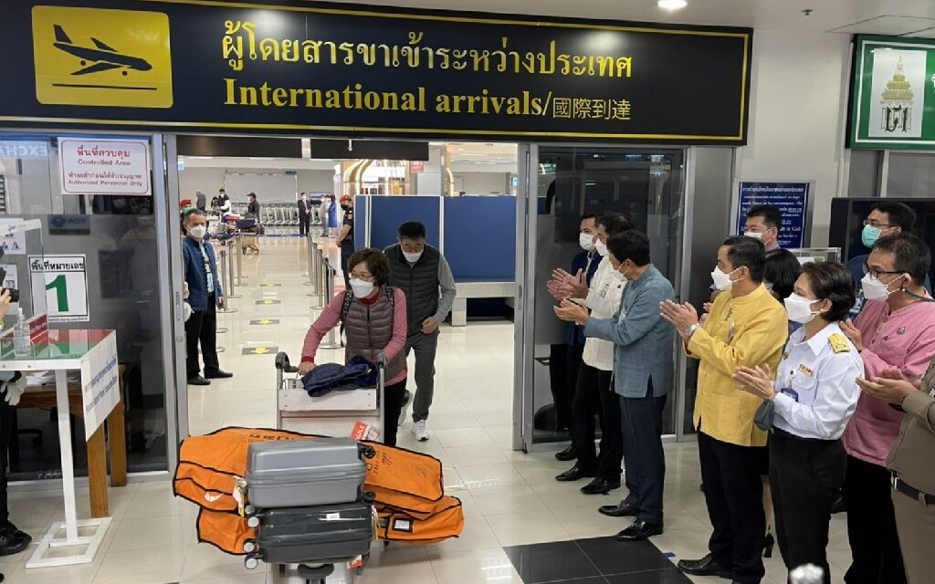 ททท. ร่วมต้อนรับเที่ยวบินปฐมฤกษ์สายการบิน Jeju Air กลุ่มนักกอล์ฟจากเกาหลีใต้  ณ สนามบินนานาชาติเชียงใหม่