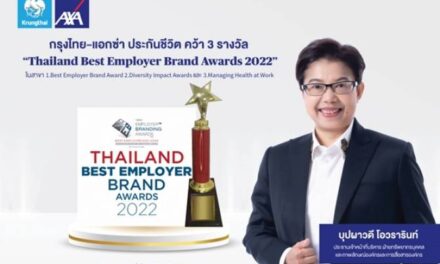 กรุงไทย-แอกซ่า ประกันชีวิต คว้า 3 รางวัล แรกในปีแห่งศักยภาพจาก World HRD Congress