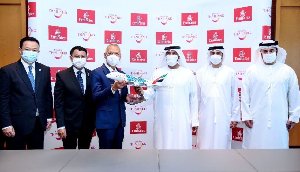 ททท. จับมือ สายการบินเอมิเรตส์ (Emirates) ลงนามบันทึกความร่วมมือ (MoC) ส่งเสริมการท่องเที่ยวกลุ่มตะวันออกกลาง