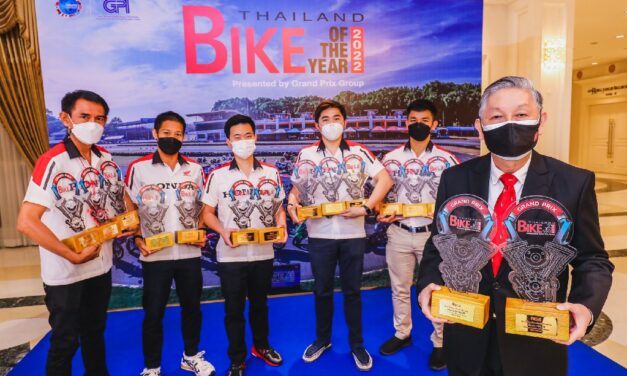 รถจักรยานยนต์ฮอนด้า ครองเบอร์ 1 คว้า Bike of The Year 2022 มากที่สุดถึง 15 รางวัล