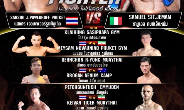 ระเบิดความมันส์ขั้นสุด กับคู่มวยสุดโหดเต็มเวที  มวยไทย Fighter X  และ แม็กซ์มวยไทย  12-13 มี.คนี้ ทาง JKN18