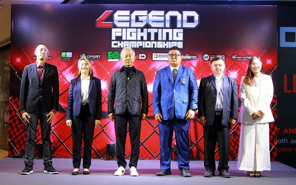 เลเจนด์ฯ-กลุ่มบริษัทพราว-บลูพอร์ต จัด “มวยไทย-MMA”  ฮีโร่โอลิมปิกเกมส์ “วิว-เยาวภา” ขึ้นแท่นโปรโมเตอร์