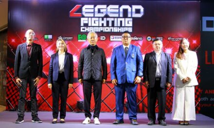 เลเจนด์ฯ-กลุ่มบริษัทพราว-บลูพอร์ต จัด “มวยไทย-MMA”  ฮีโร่โอลิมปิกเกมส์ “วิว-เยาวภา” ขึ้นแท่นโปรโมเตอร์