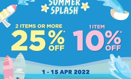 สเก็ตเชอร์ส สาดโปรดับร้อนกับแคมเปญ Summer Splash ยิ่งช้อปมากยิ่งลดมาก ลดสูงสุดถึง 25%