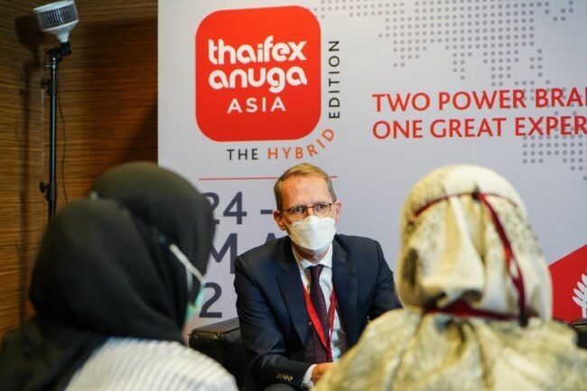 เปิดงาน THAIFEX – Anuga Asia 2022 วันแรกคึกคัก เดินเครื่องสู่งานสัปดาห์แห่งนวัตกรรมอาหารและเครื่องดื่ม และการพัฒนาอุตสาหกรรมอาหารสู่อนาคต